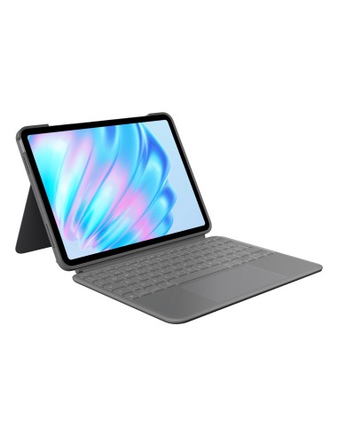 Combo Touch, iPad Air 11 in (M2), iPad Air (4.ª y 5.ª Gen. - 2020, 2022), Funda con Teclado - Teclado retroiluminado extraíble c